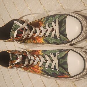 Converse Multicolor High-Top Sneakers Retired Rye Dye